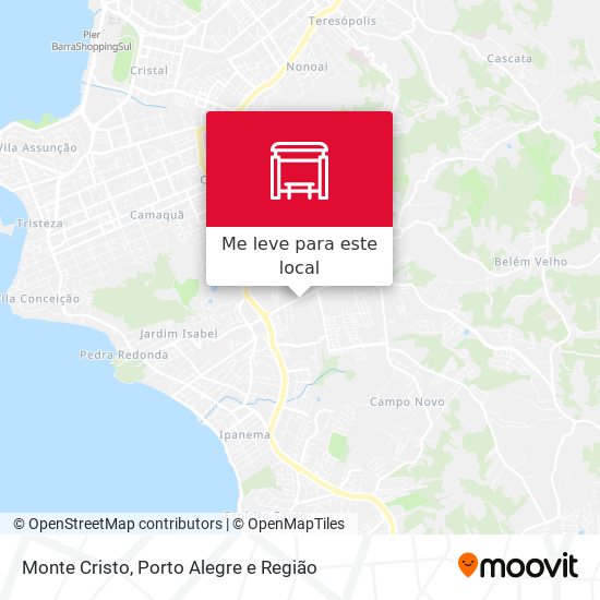 Monte Cristo mapa