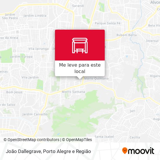 João Dallegrave mapa