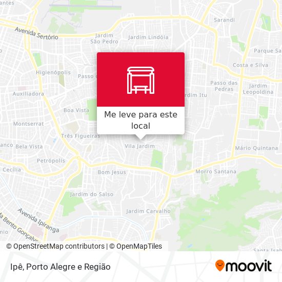 Ipê mapa