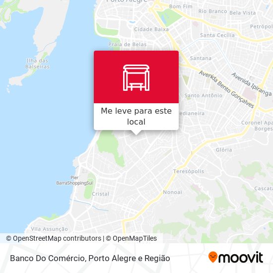 Banco Do Comércio mapa