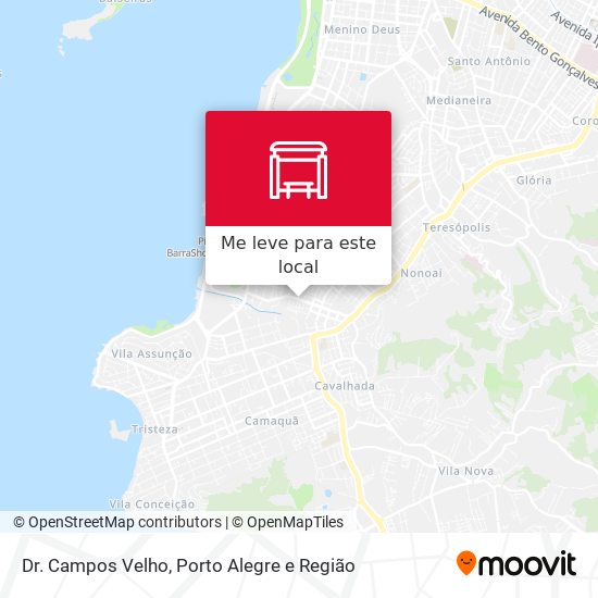 Dr. Campos Velho mapa