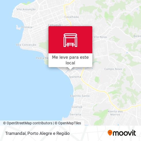 Tramandaí mapa