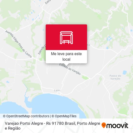 Varejao Porto Alegre - Rs 91780 Brasil mapa