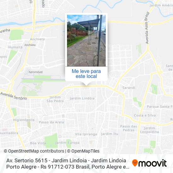Av. Sertorio 5615 - Jardim Lindoia - Jardim Lindoia Porto Alegre - Rs 91712-073 Brasil mapa