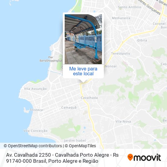 Av. Cavalhada 2250 - Cavalhada Porto Alegre - Rs 91740-000 Brasil mapa