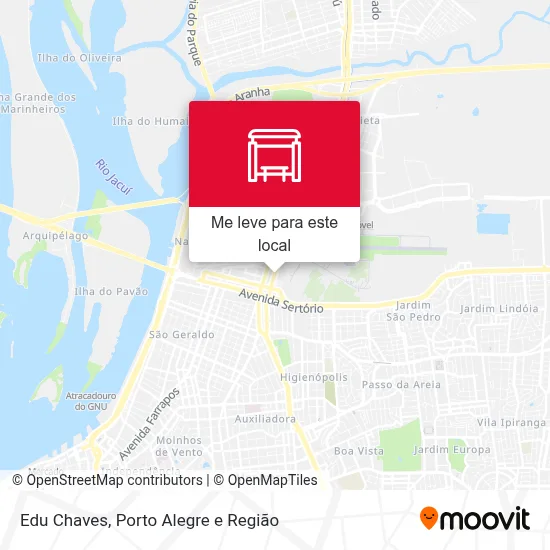 Edu Chaves mapa