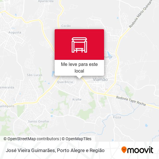 José Vieira Guimarães mapa