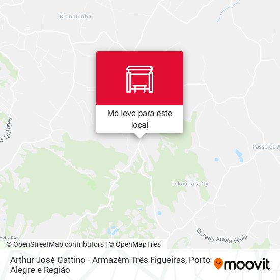 Arthur José Gattino - Armazém Três Figueiras mapa