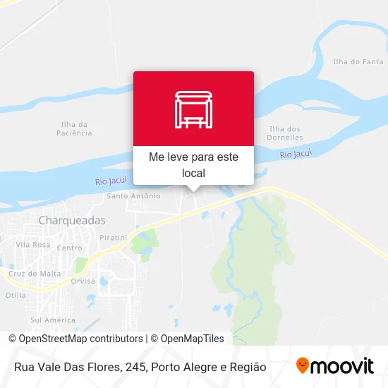 Rua Vale Das Flores, 245 mapa