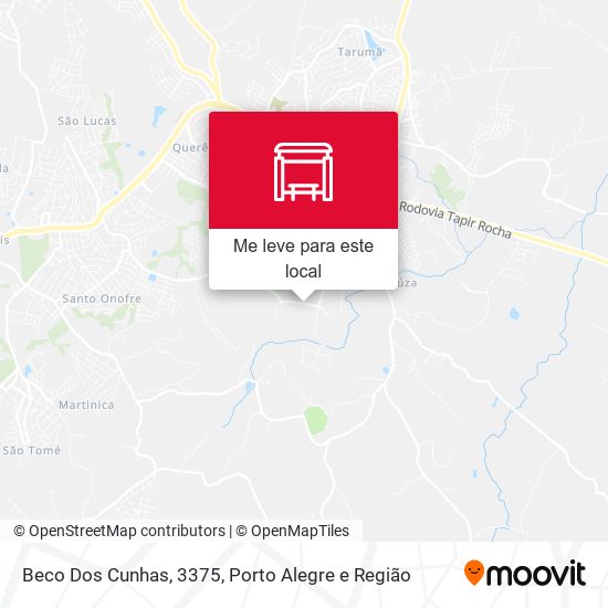 Beco Dos Cunhas, 3375 mapa