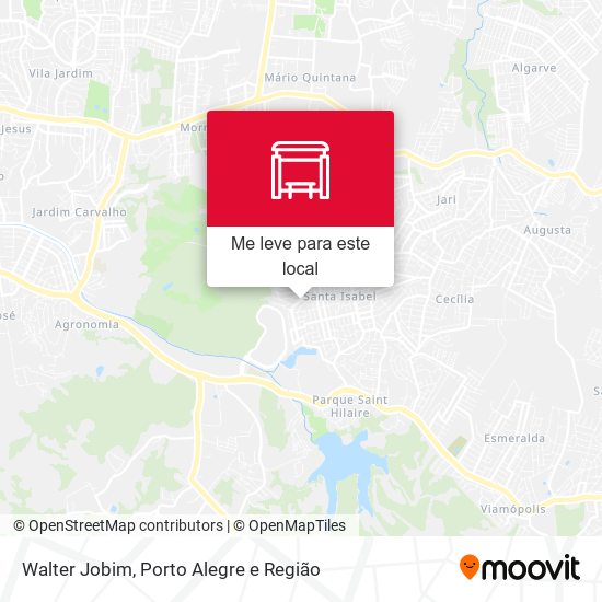 Walter Jobim mapa