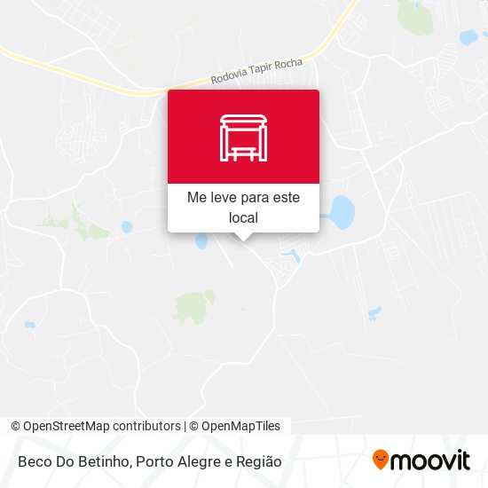 Beco Do Betinho mapa