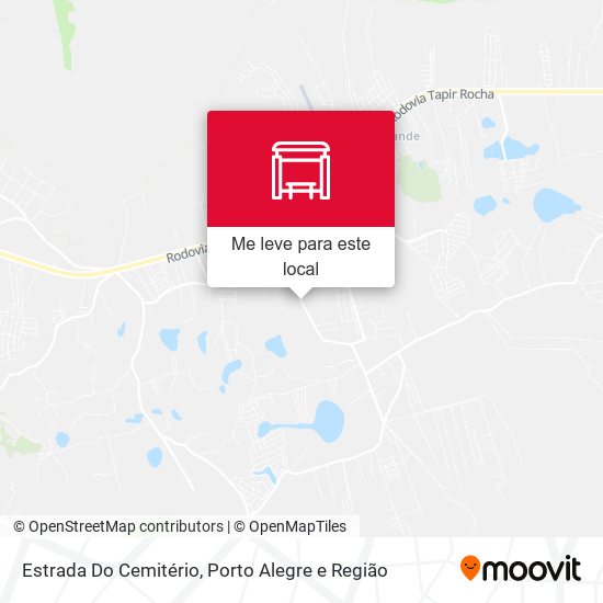 Estrada Do Cemitério mapa