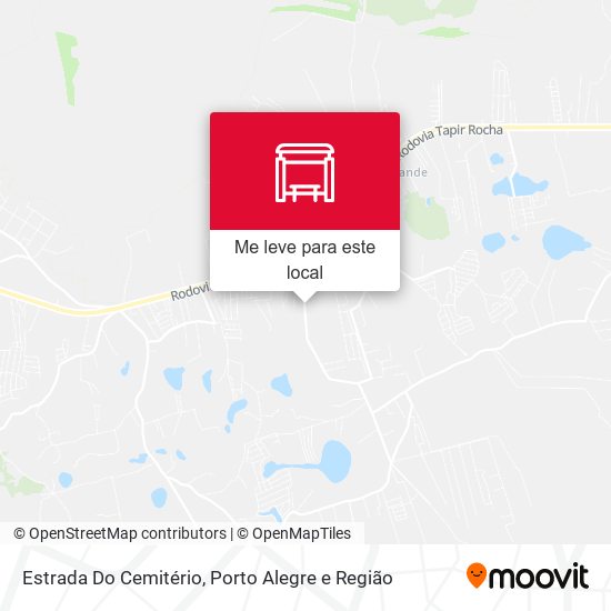 Estrada Do Cemitério mapa