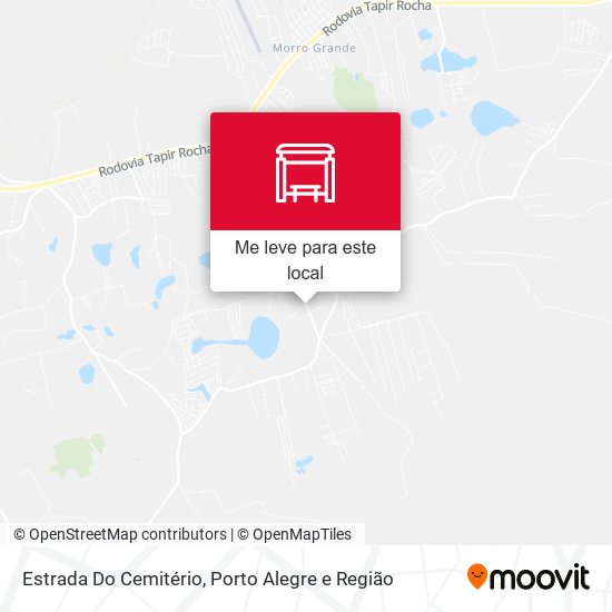 Estrada Do Cemitério mapa