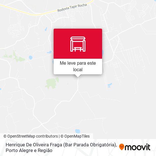 Henrique De Oliveira Fraga (Bar Parada Obrigatória) mapa