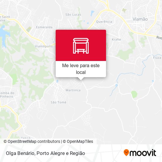 Olga Benário mapa
