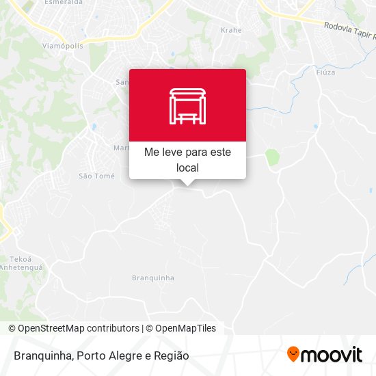 Branquinha mapa