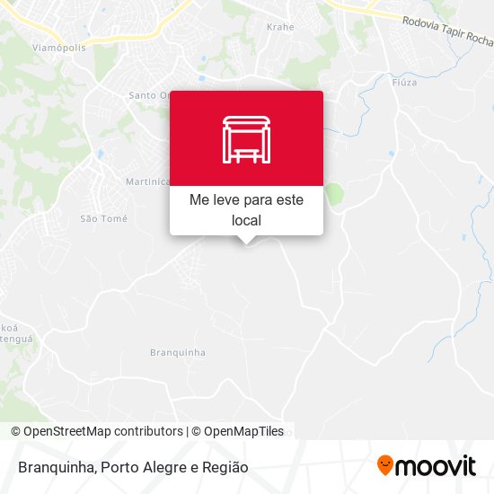 Branquinha mapa