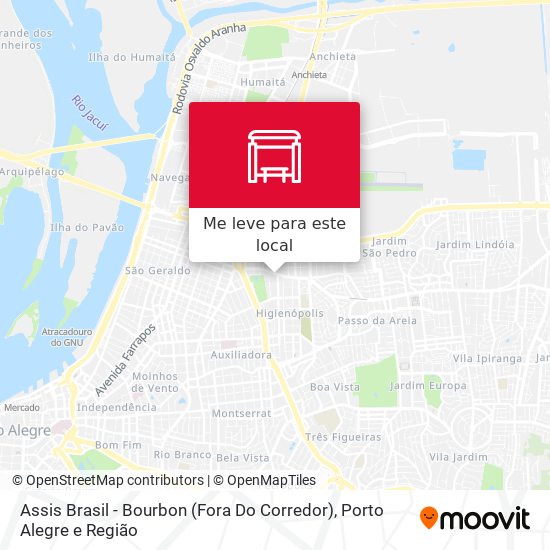 Assis Brasil - Bourbon (Fora Do Corredor) mapa