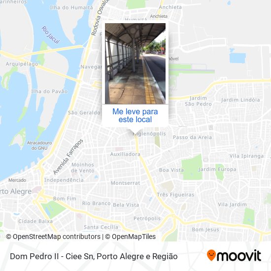 Cómo llegar a Dom Pedro II - Sogipa Sn en Porto Alegre Region en