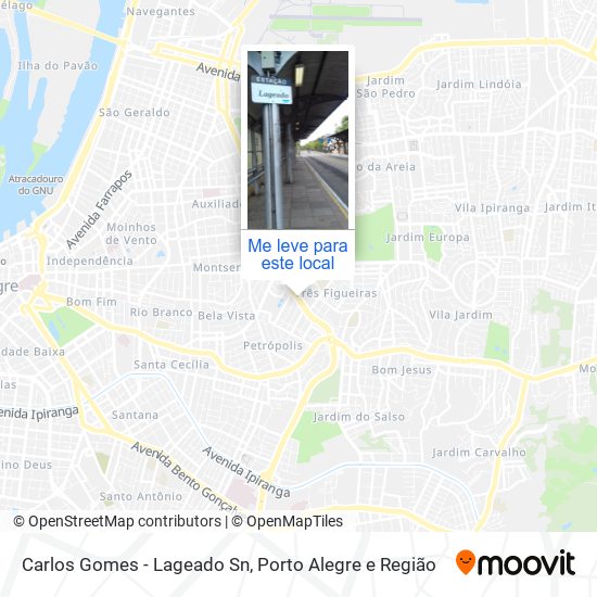 Carlos Gomes - Lageado Sn mapa