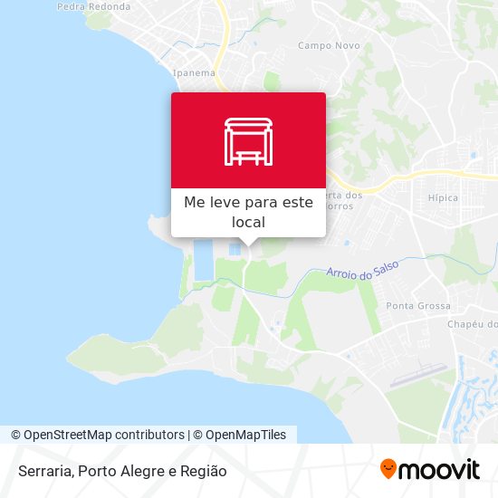 Serraria mapa