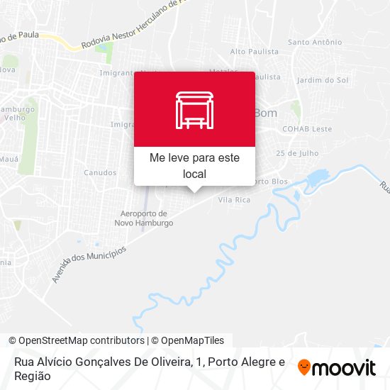 Rua Alvício Gonçalves De Oliveira, 1 mapa