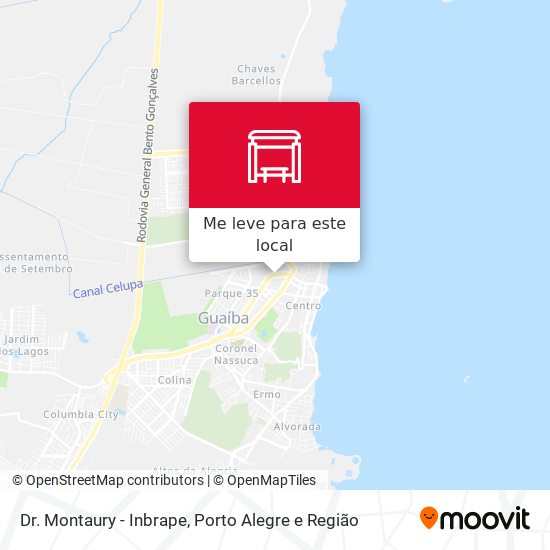 Dr. Montaury - Inbrape mapa