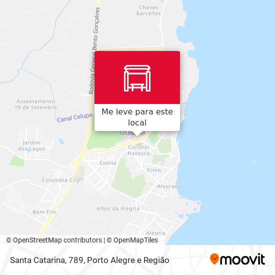 Santa Catarina, 789 mapa