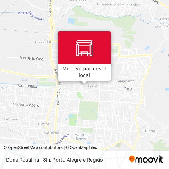 Dona Rosalina - Sln mapa
