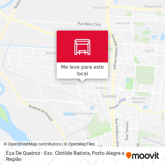 Eça De Queiroz - Esc. Clotilde Batista mapa