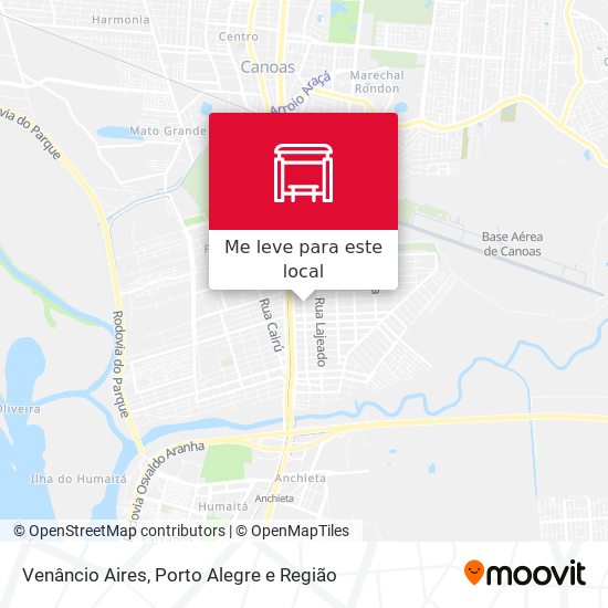 Venâncio Aires mapa