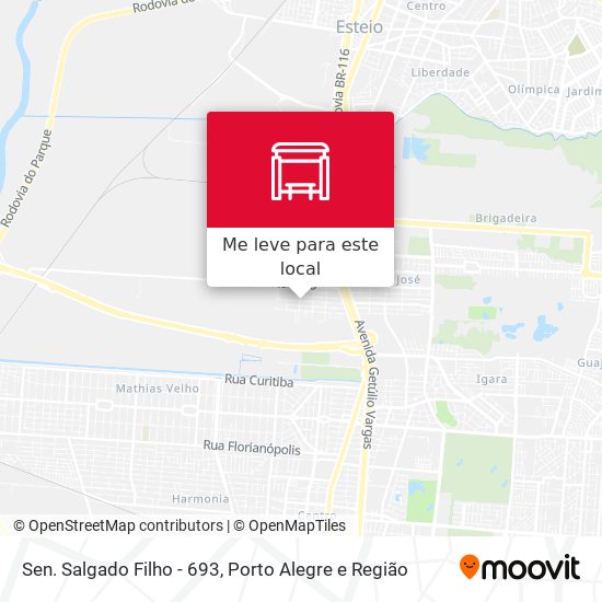 Sen. Salgado Filho - 693 mapa