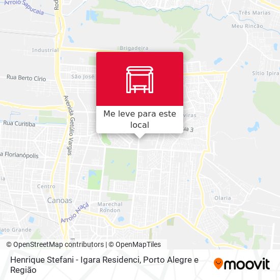 Henrique Stefani - Igara Residenci mapa