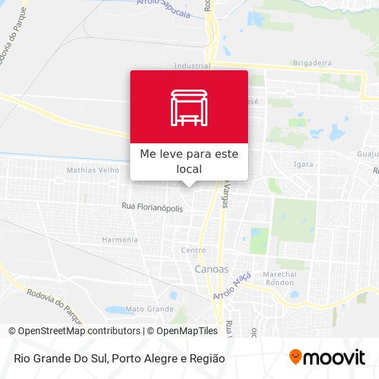 Rio Grande Do Sul mapa