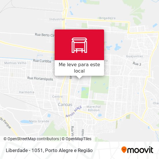 Liberdade - 1051 mapa