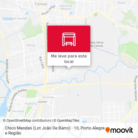 Chico Mendes (Lot João De Barro)  - 10 mapa
