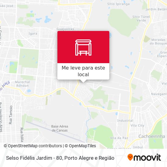 Selso Fidélis Jardim - 80 mapa