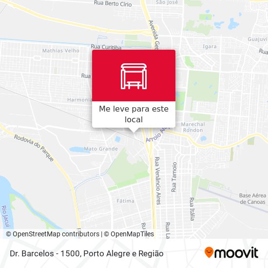 Dr. Barcelos - 1500 mapa