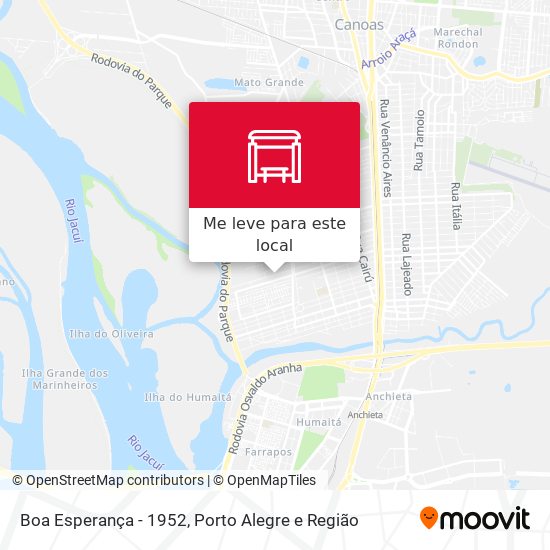 Boa Esperança - 1952 mapa