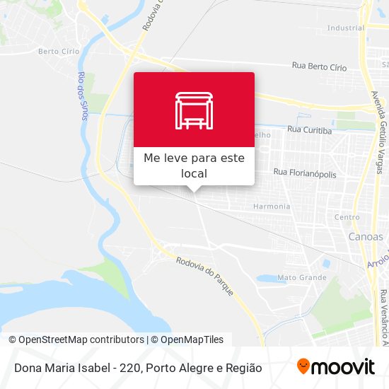 Dona Maria Isabel - 220 mapa