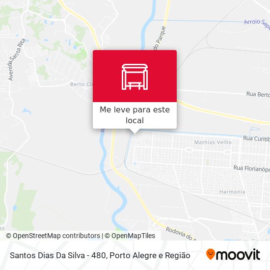 Santos Dias Da Silva - 480 mapa