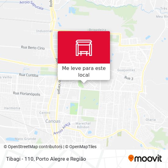 Tibagi - 110 mapa
