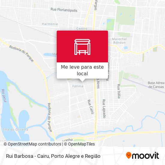 Rui Barbosa - Cairu mapa