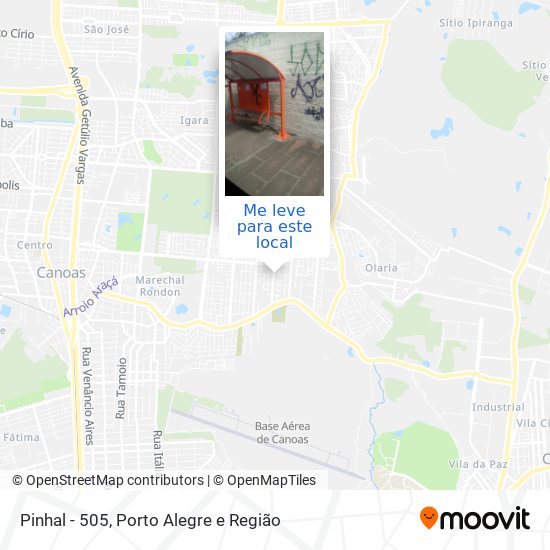 Pinhal - 505 mapa