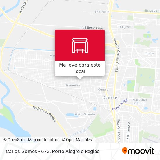 Carlos Gomes - 673 mapa