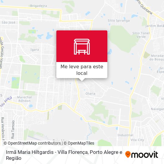 Irmã Maria Hiltgardis - Villa Florença mapa