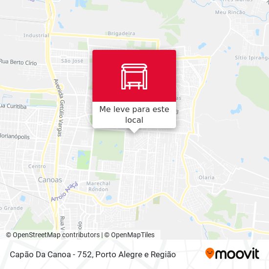Capão Da Canoa - 752 mapa