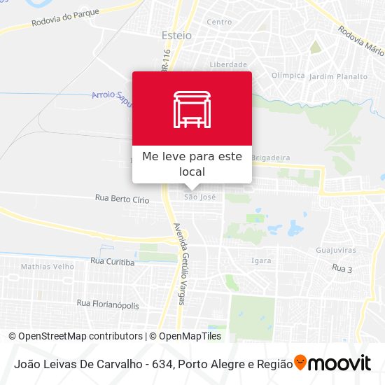 João Leivas De Carvalho - 634 mapa